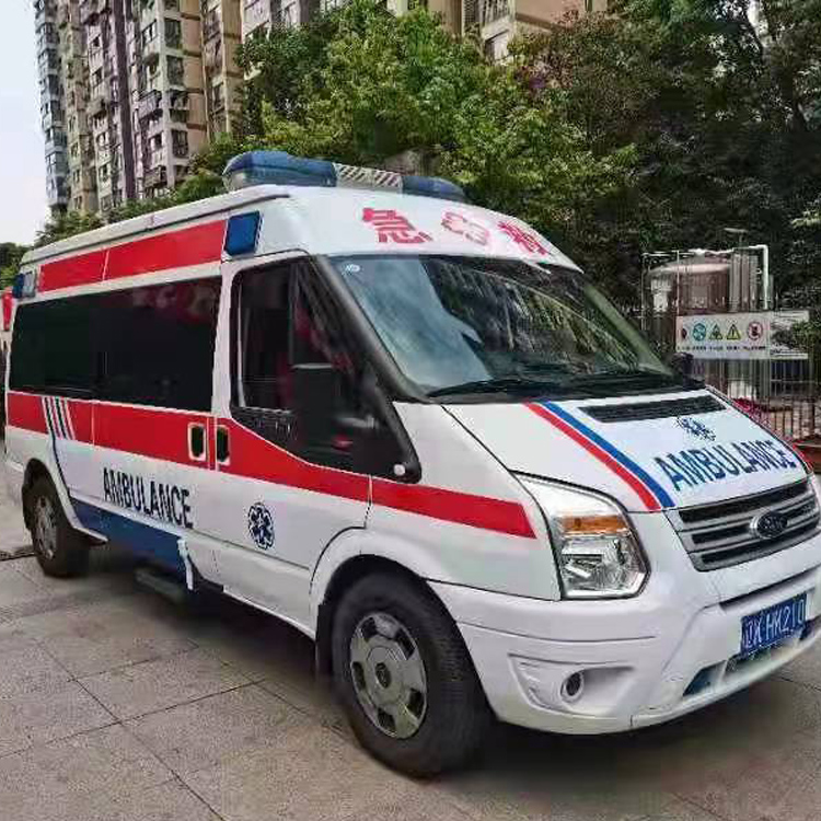 惠安长途救护车护送病人返乡